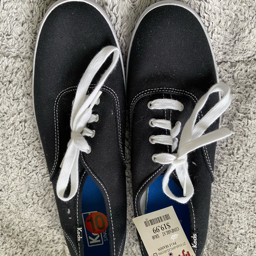 B&W Keds.